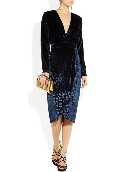 gucci velvet wrap dress|Gucci jumpsuits for women.